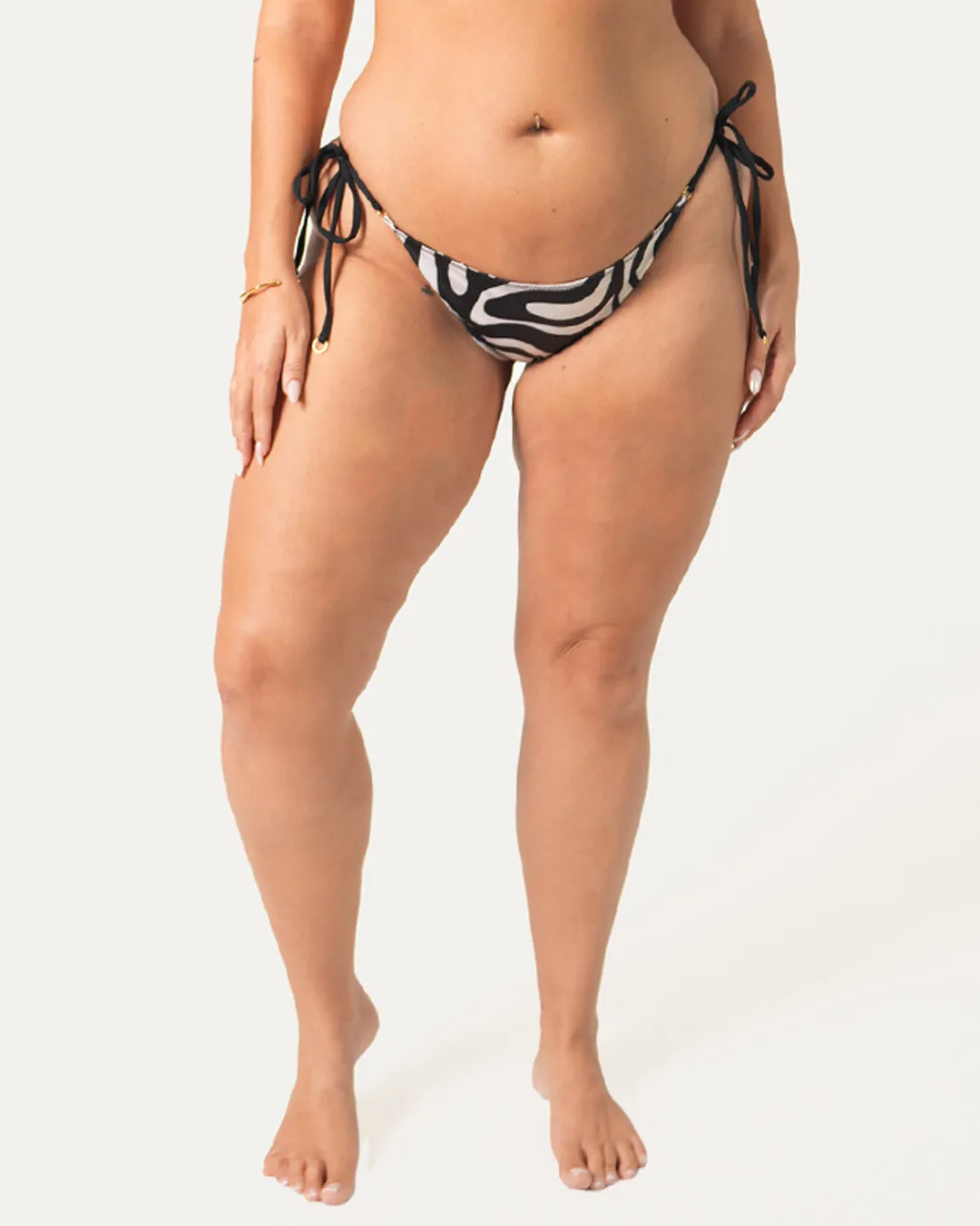 Poppy Side Tie Bikini Bottoms