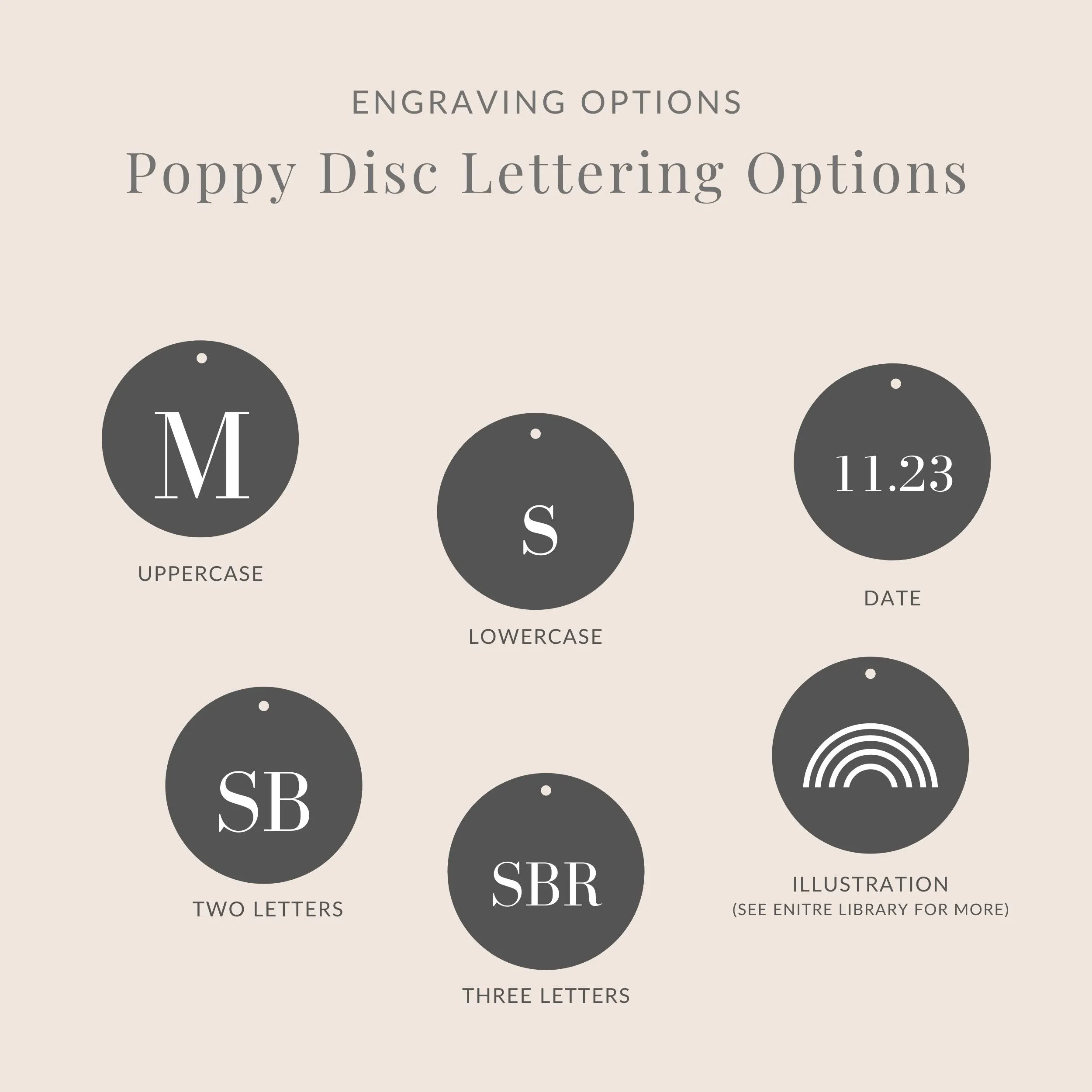 Poppy Symbol Necklace