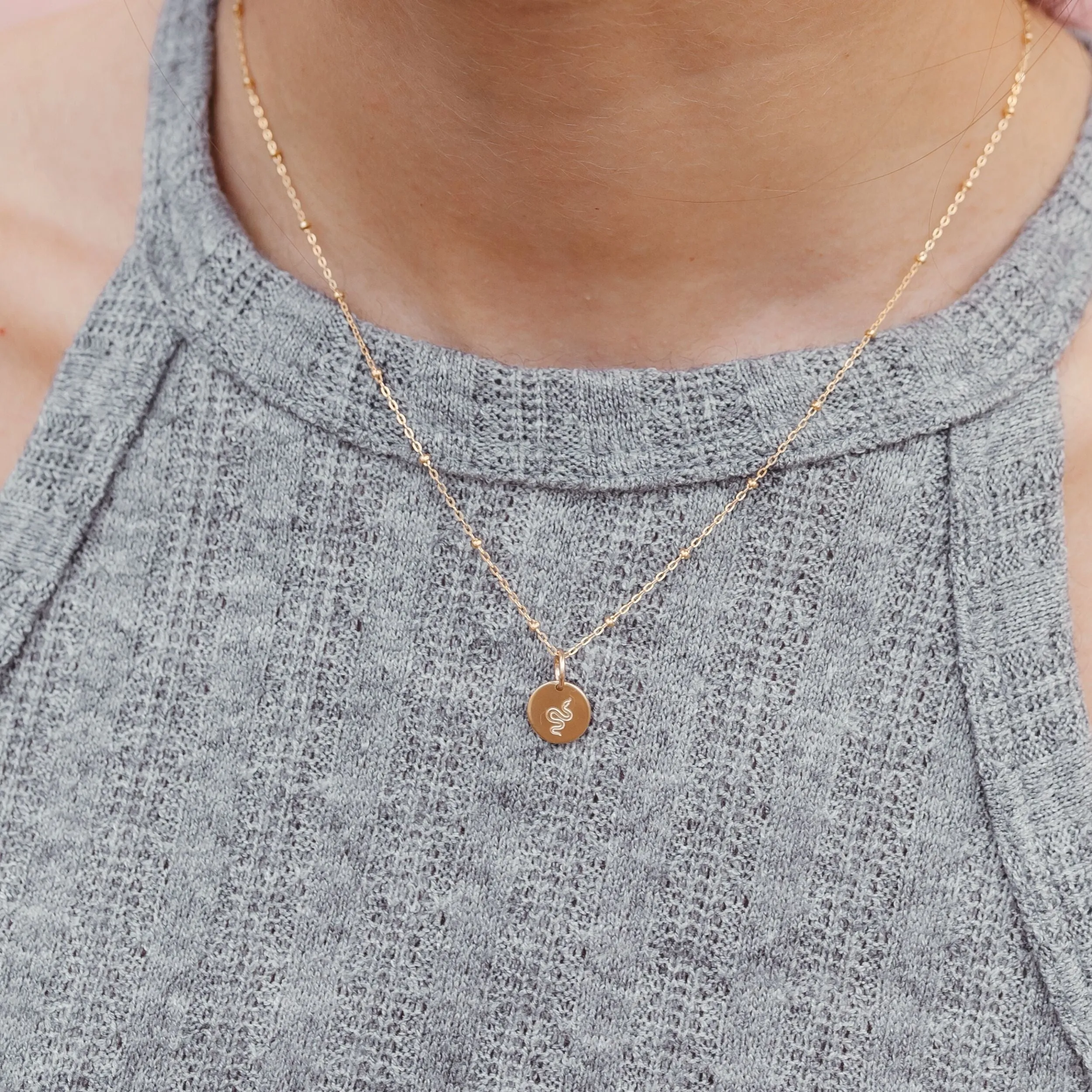 Poppy Symbol Necklace