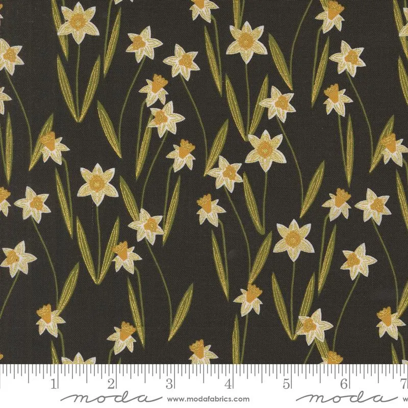 *PRE-ORDER* Bee Garden, Darling Daffodils in Black Metallic