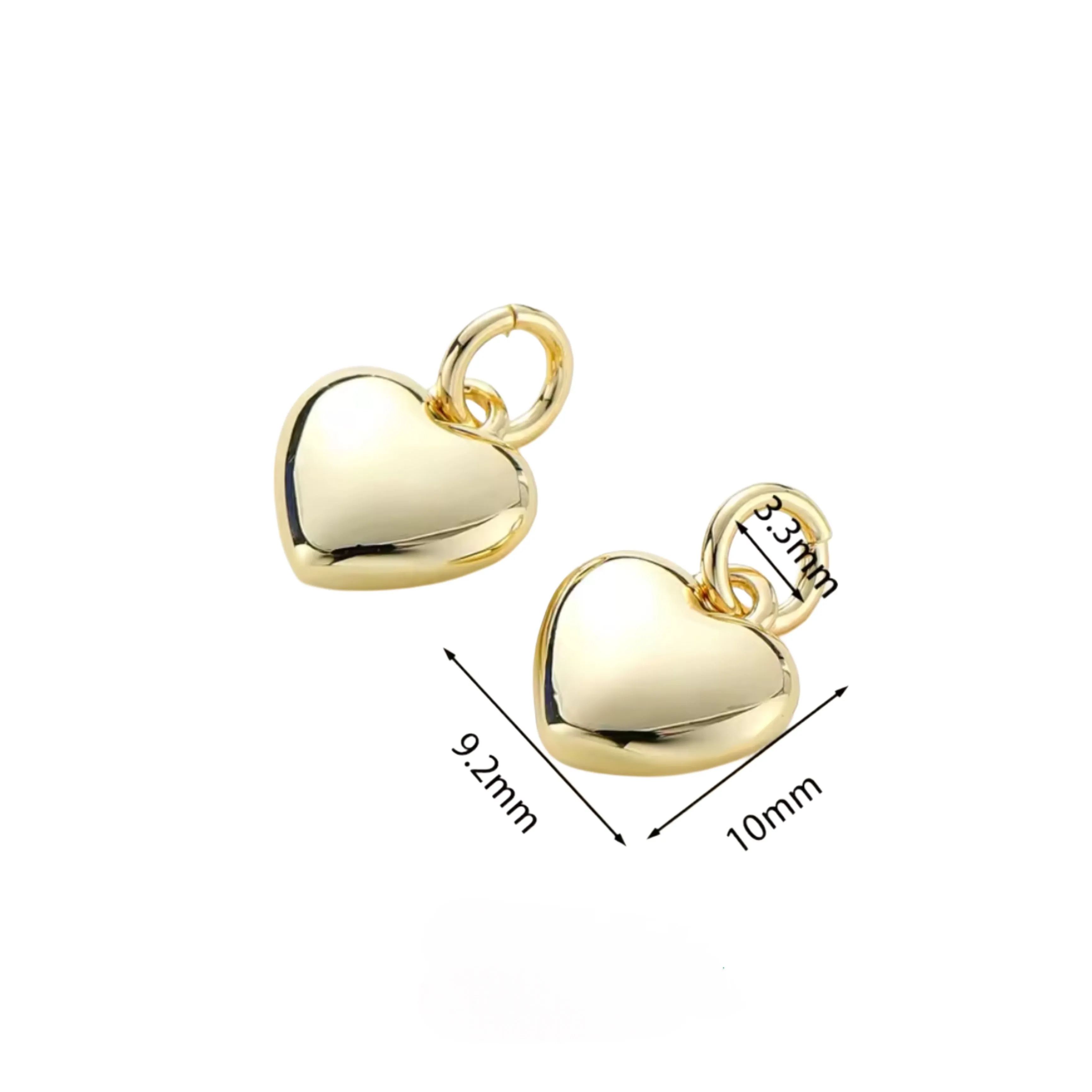 Protection Charms Bracelet With Genuine Azabache - Gold