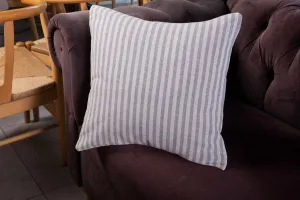 Pure Linen Striped Cushion Cover