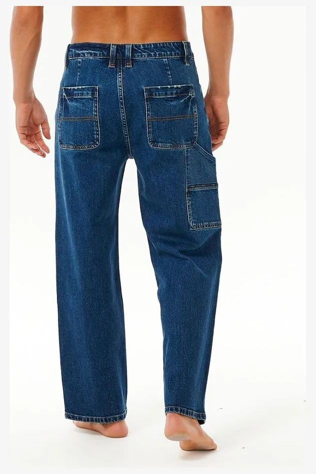 QSP WORKER PANT - DENIM BLUE