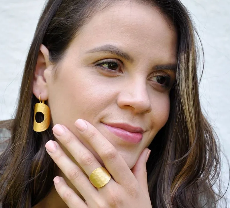 "AJA" Drop Earrings