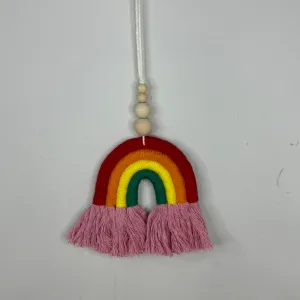 Rainbow Macrame Hanger (D820) (D821) (D819)