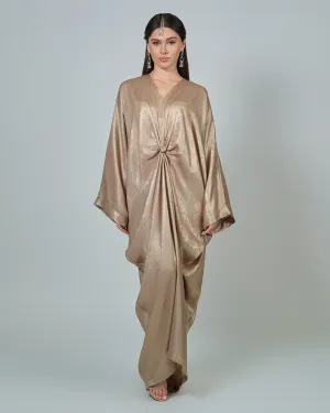 RAM25 GOLD METALLIC KNOT KAFTAN