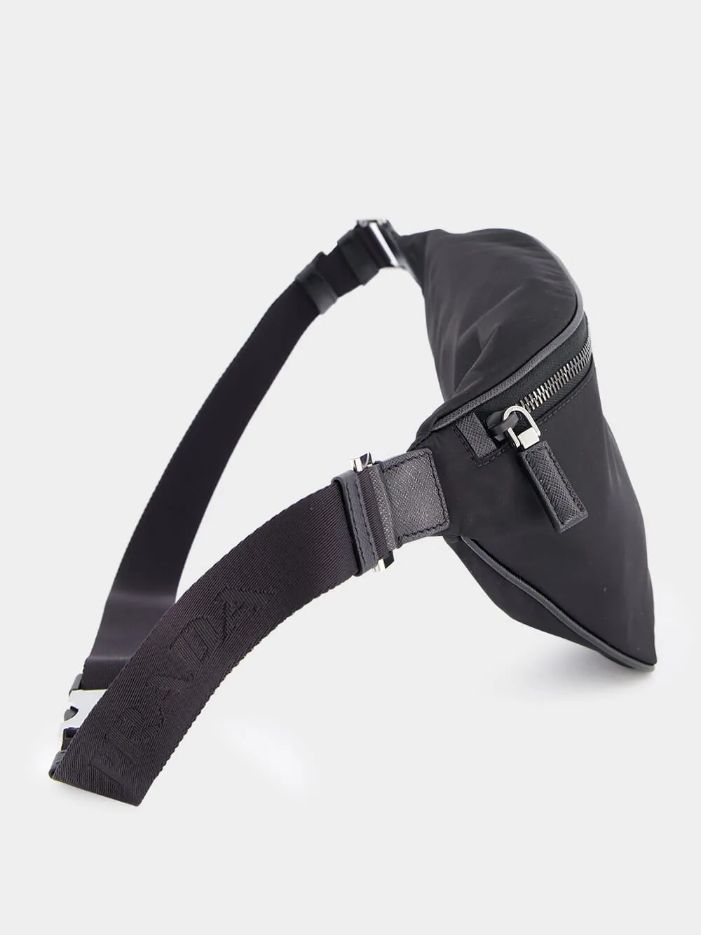 Re-Nylon and Saffiano Belt Bag