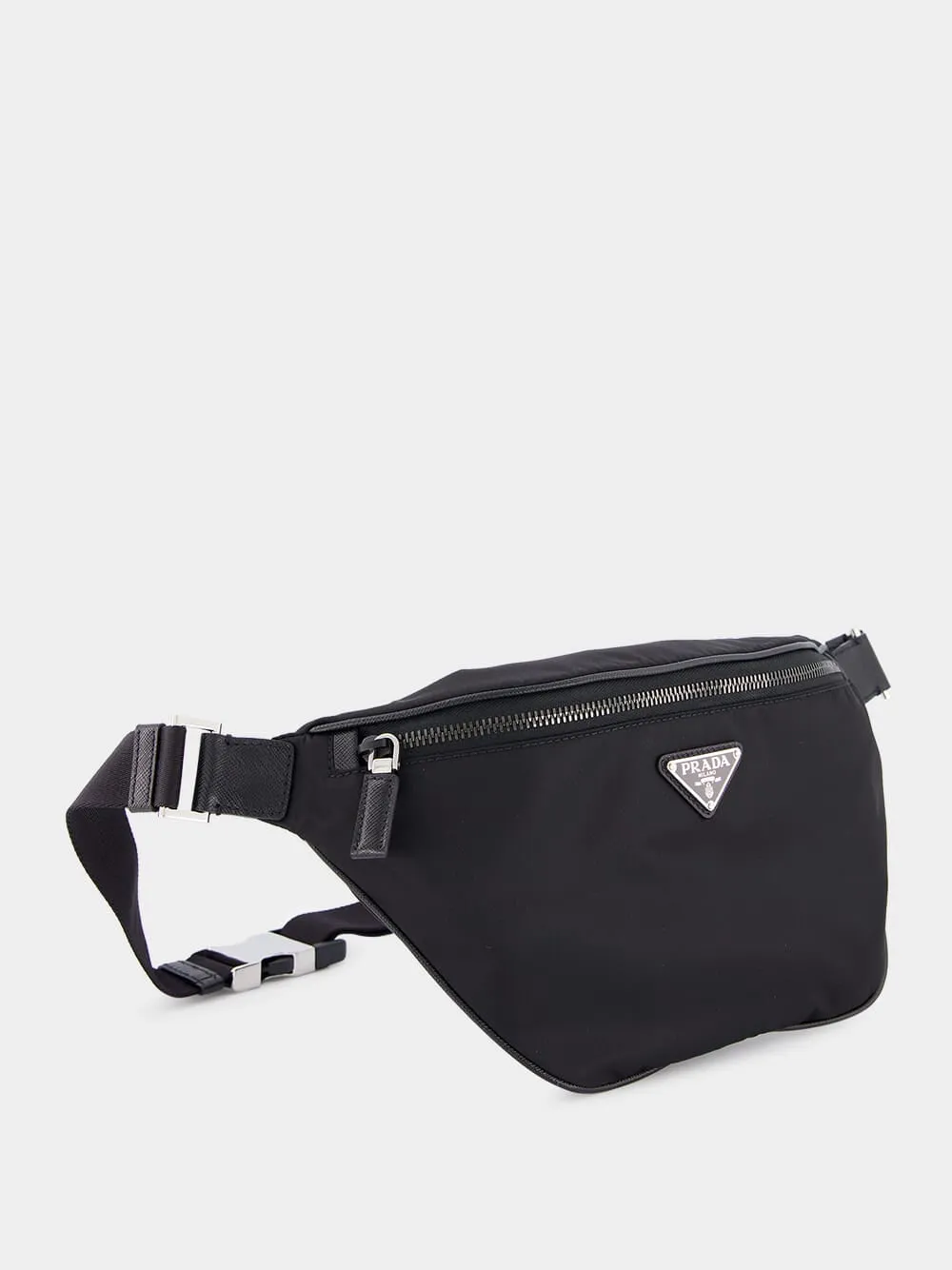 Re-Nylon and Saffiano Belt Bag