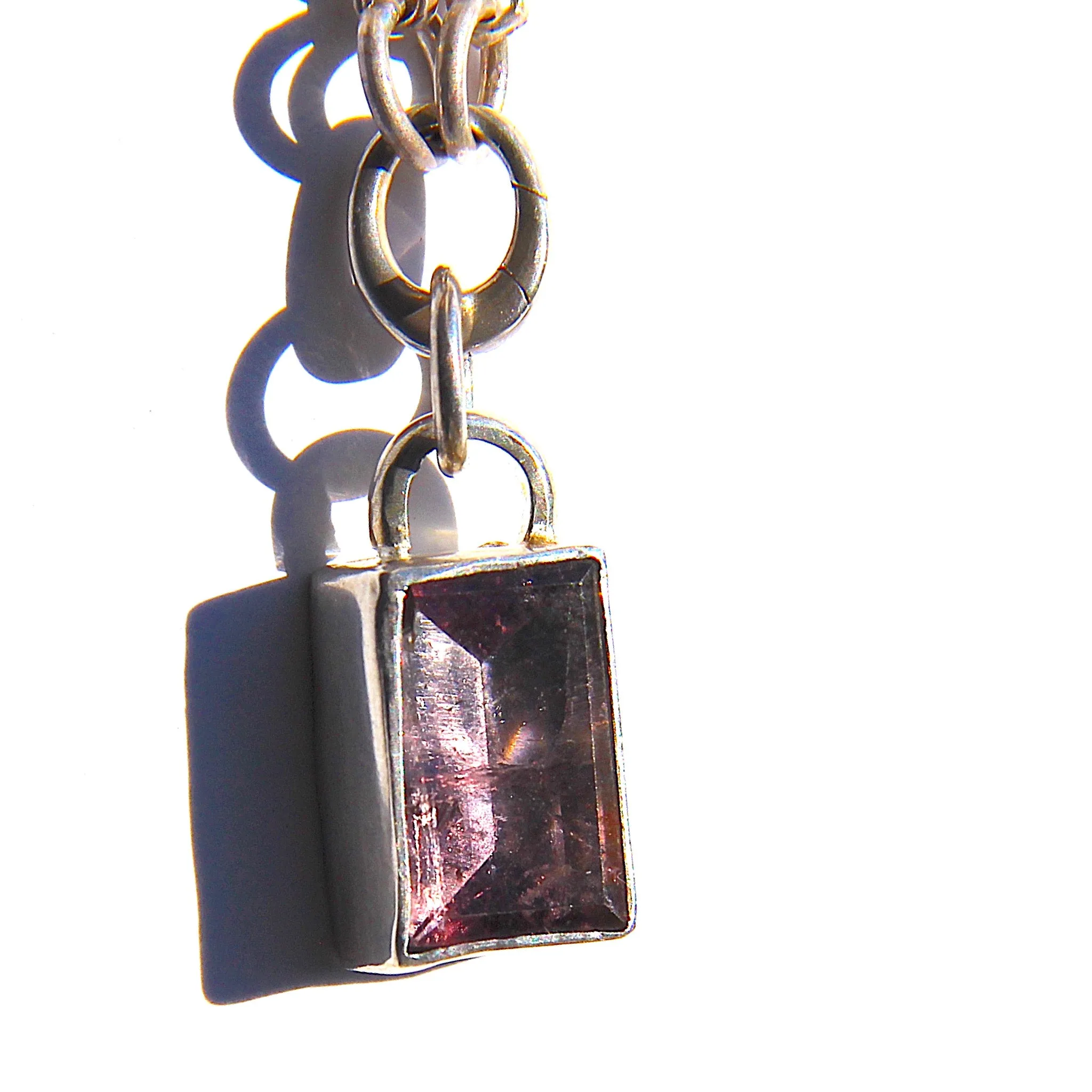 Rectangle Gemstone Charms
