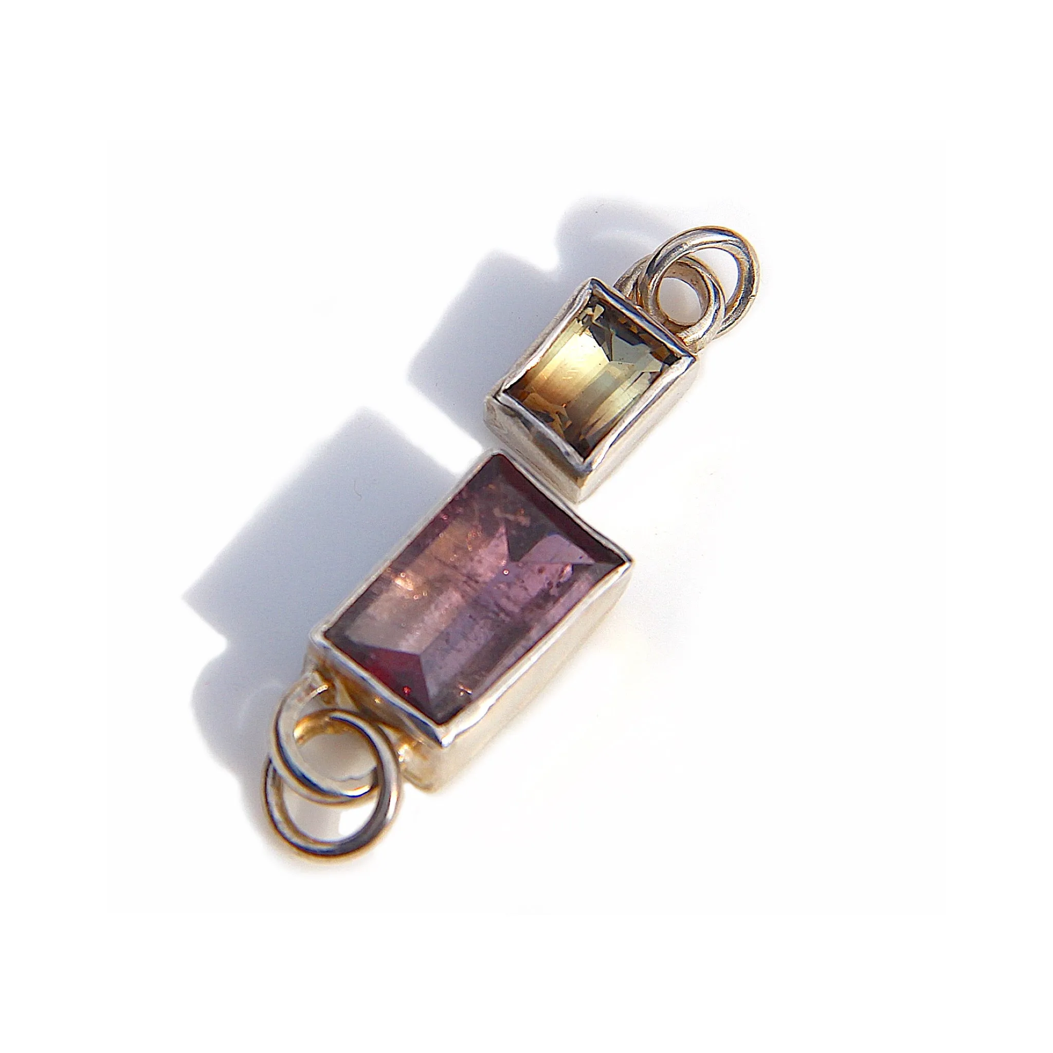 Rectangle Gemstone Charms