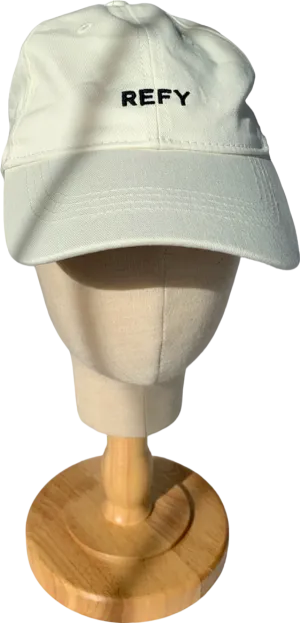 REFY White Baseball Cap One Size