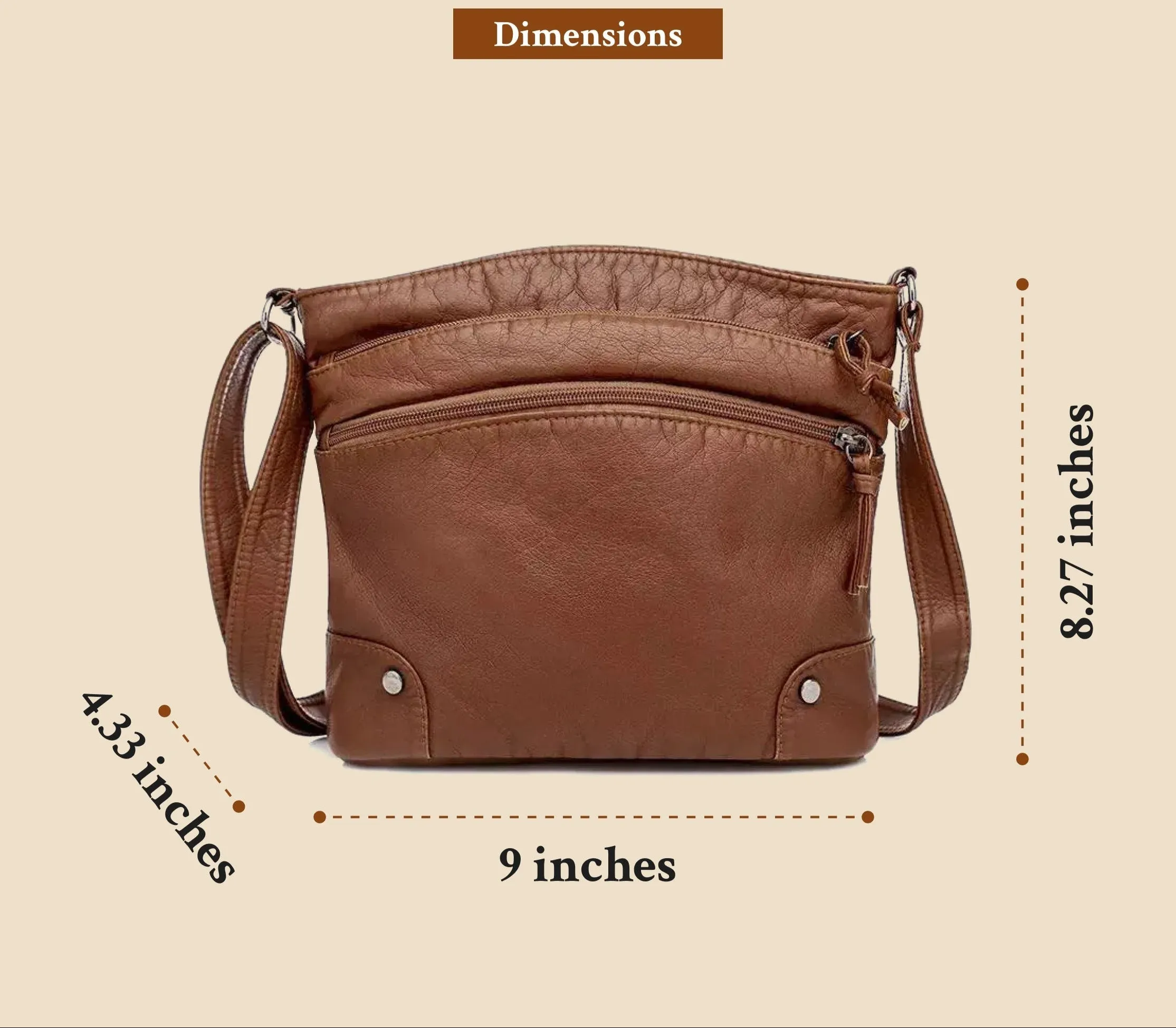 Retro Soft Crossbody Bag