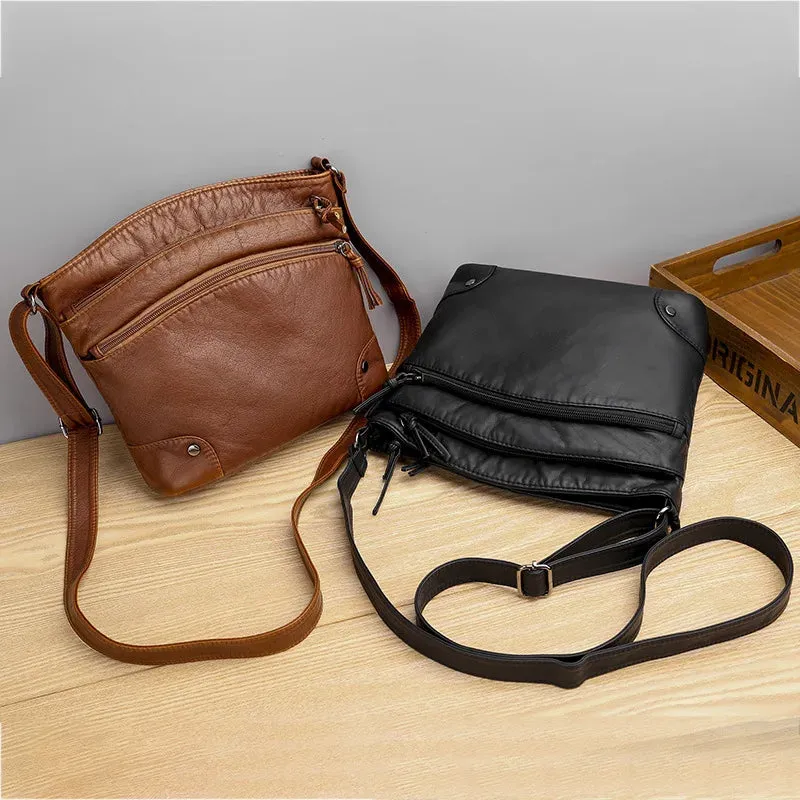 Retro Soft Crossbody Bag