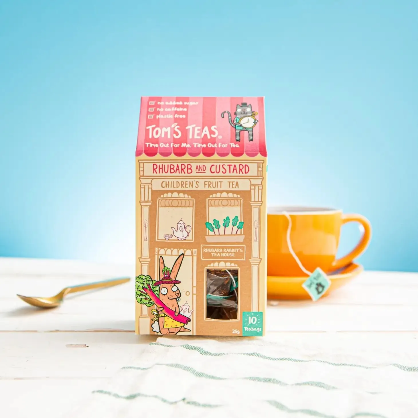 Rhubarb & Custard {children's fruit tea}