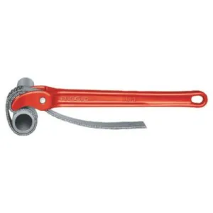 Ridge Tool Company Strap Pipe Wrench, 5 1/5 OD, 29 1/4 in Strap, For Plastic Pipe, 31370