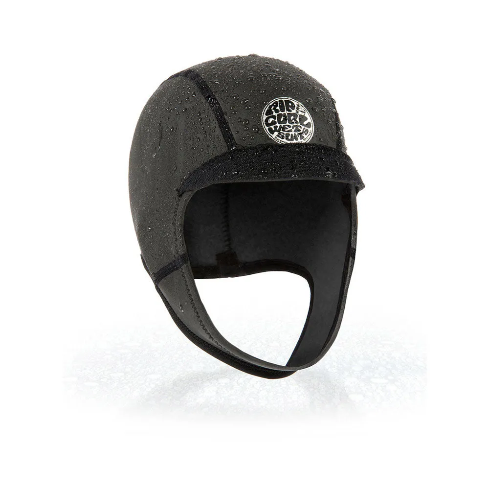 Rip Curl Dawn Patrol 2mm Surf Cap  - Black