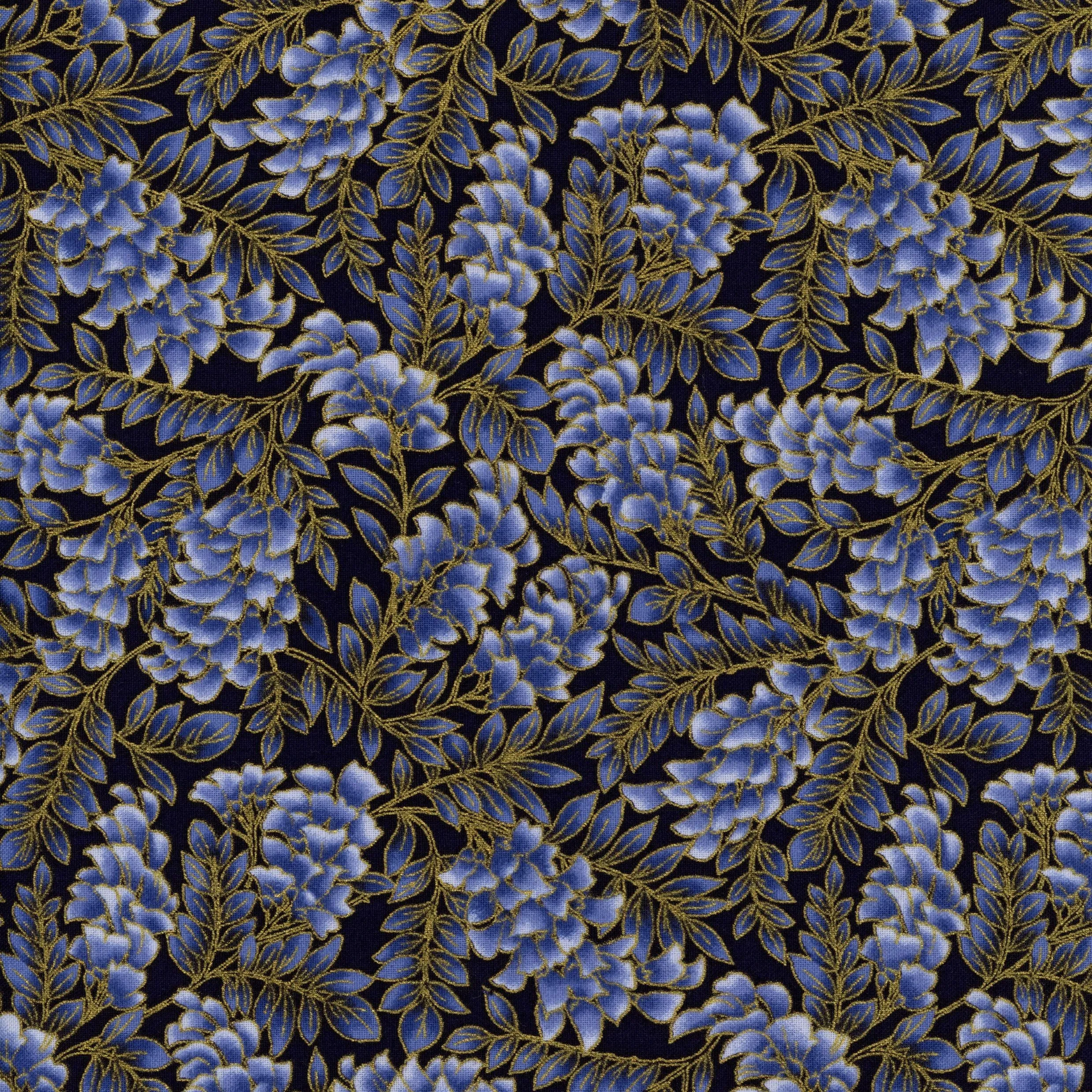 Robert Kaufman Aurelia Blueberry