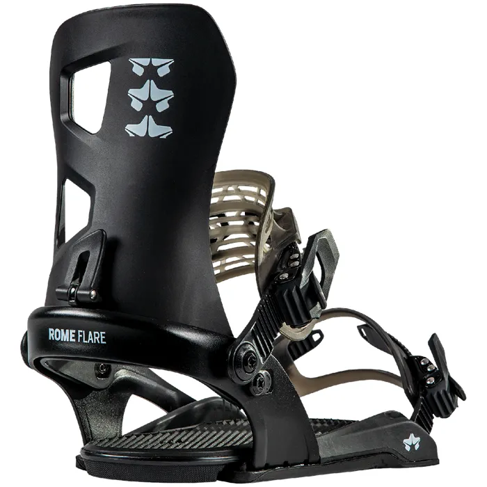 Rome Flare Snowboard Bindings Womens