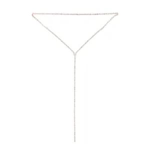 Rose Gold Cup Chain Layer Choker