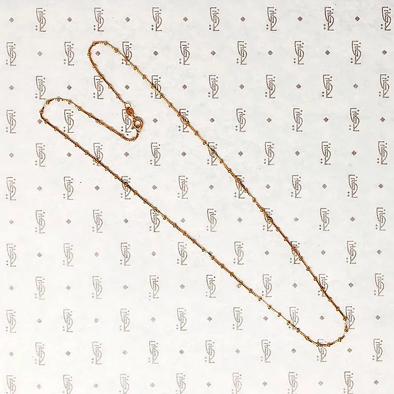 Rose Gold Fancy Link Vermeil Chain