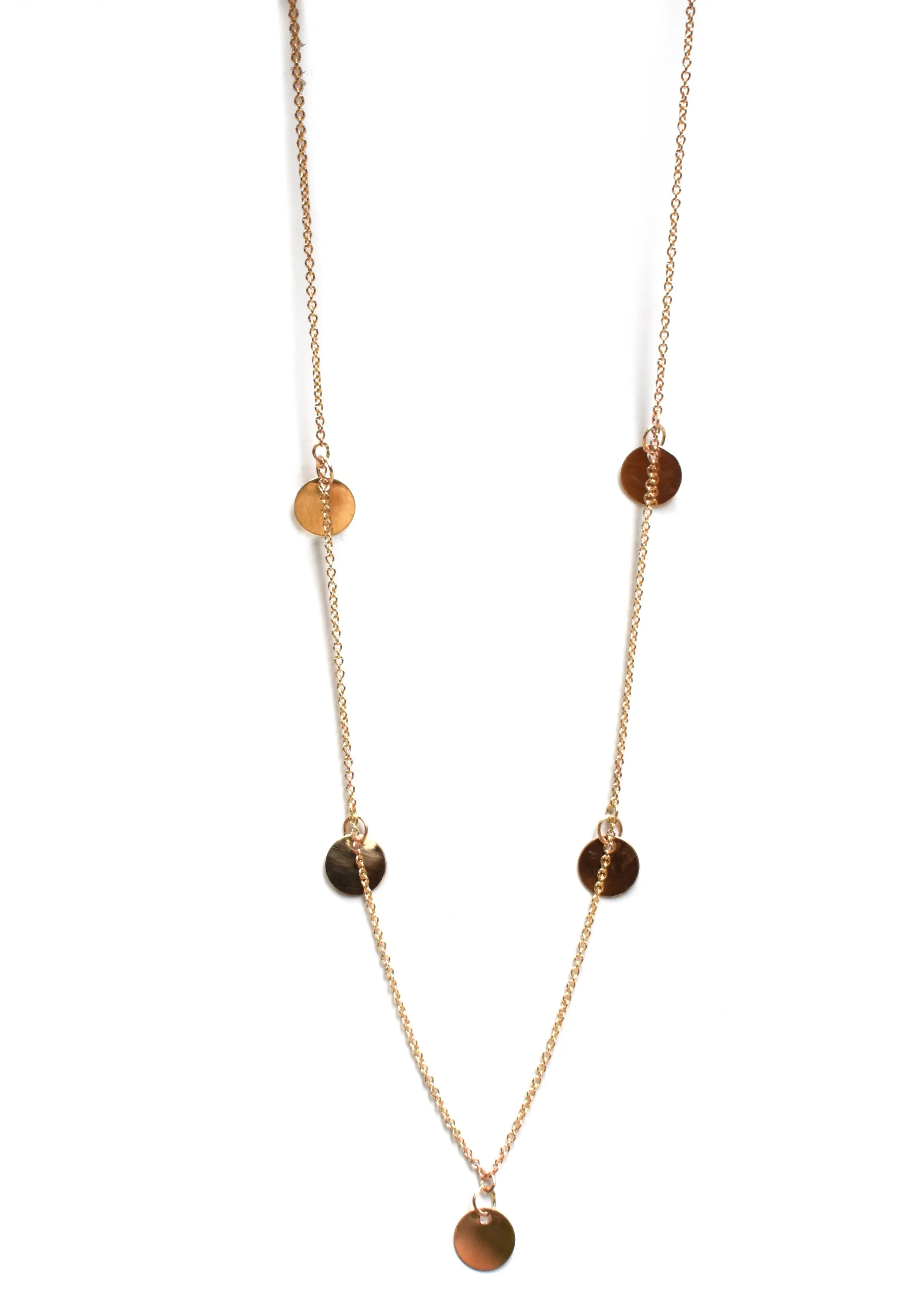 Round charms necklace