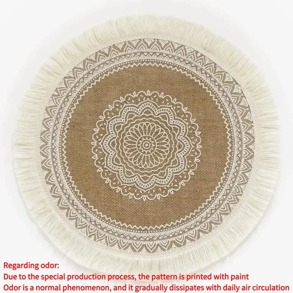 Round Non-Slip Dining Mats