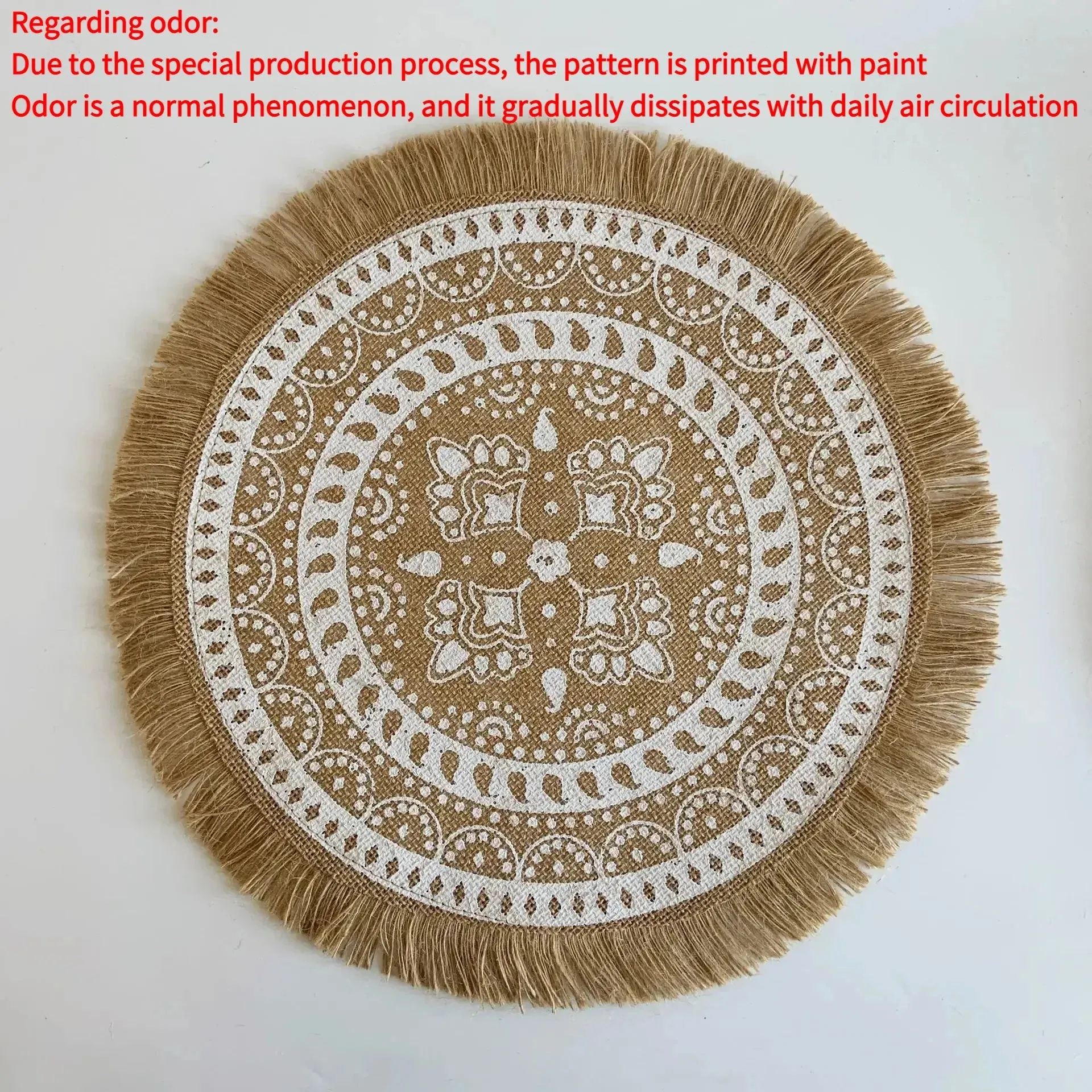 Round Non-Slip Dining Mats