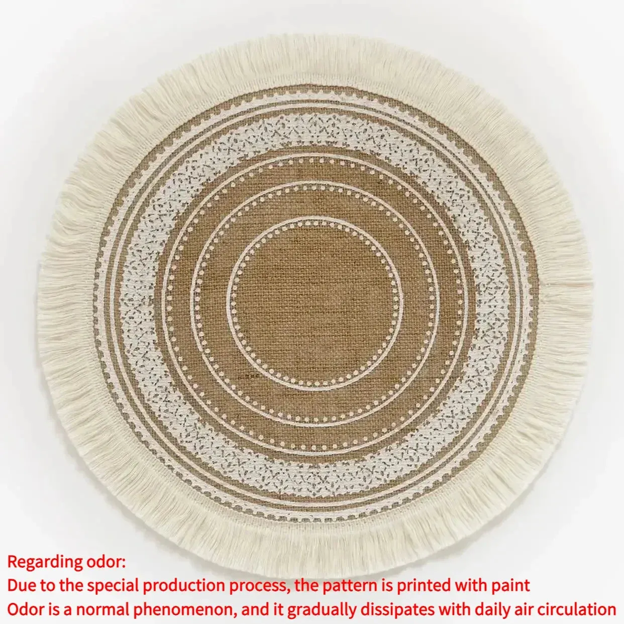 Round Non-Slip Dining Mats