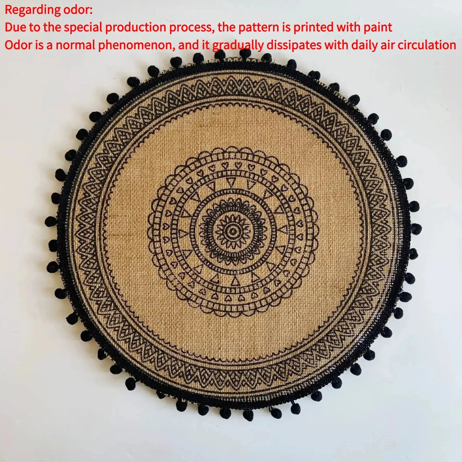 Round Non-Slip Dining Mats