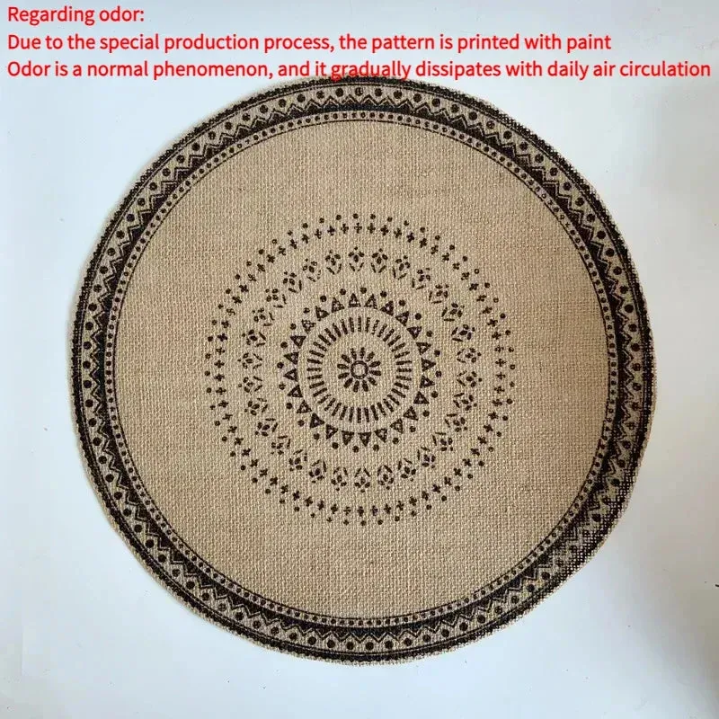 Round Non-Slip Dining Mats