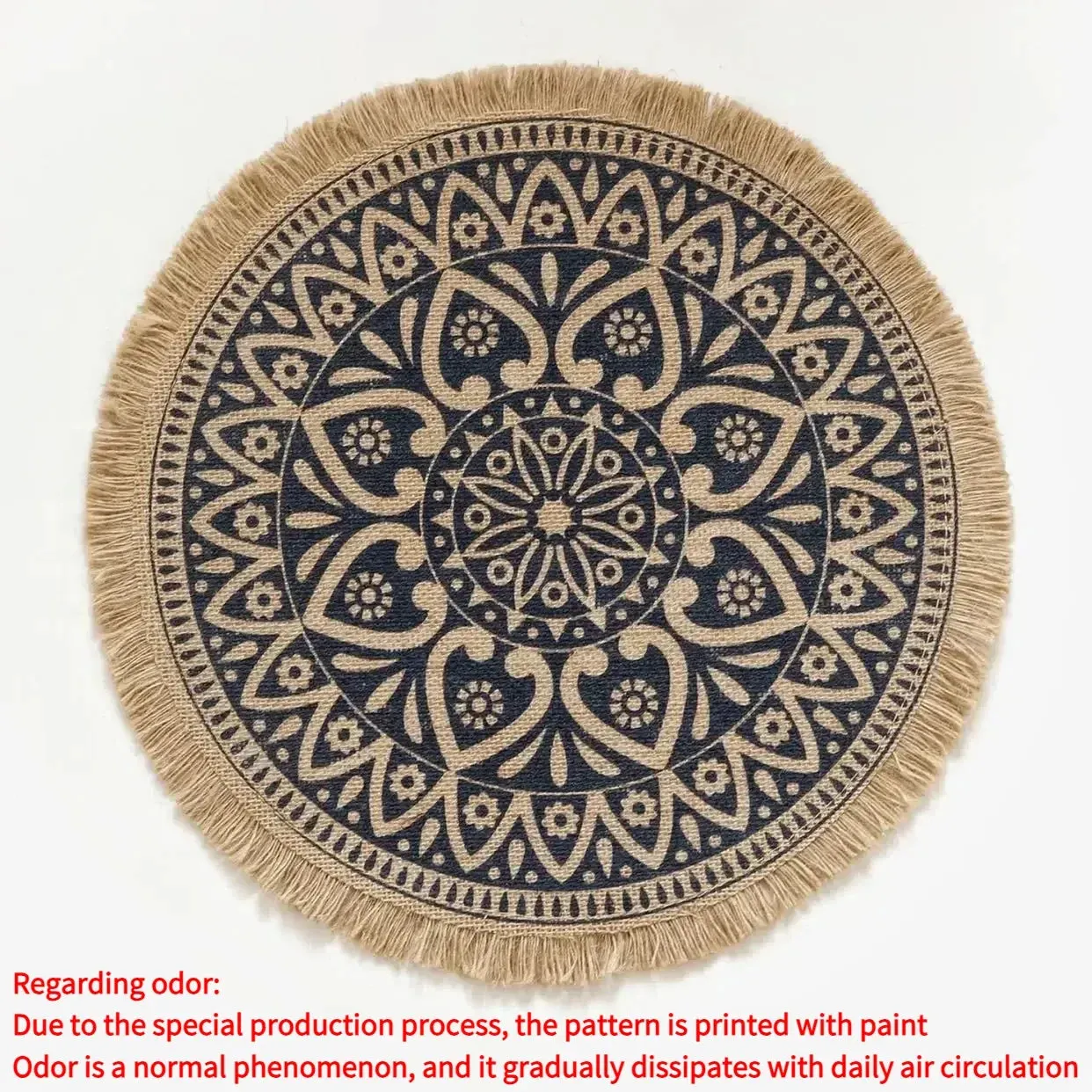 Round Non-Slip Dining Mats