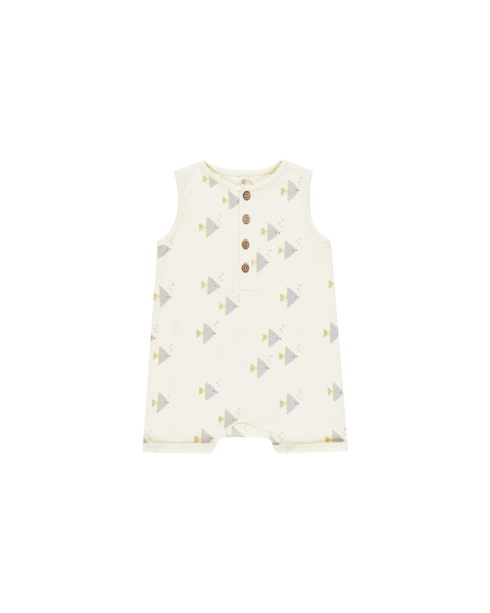 RYLEE   CRU Davis Romper || Angel Fish