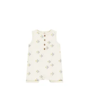 RYLEE   CRU Davis Romper || Angel Fish