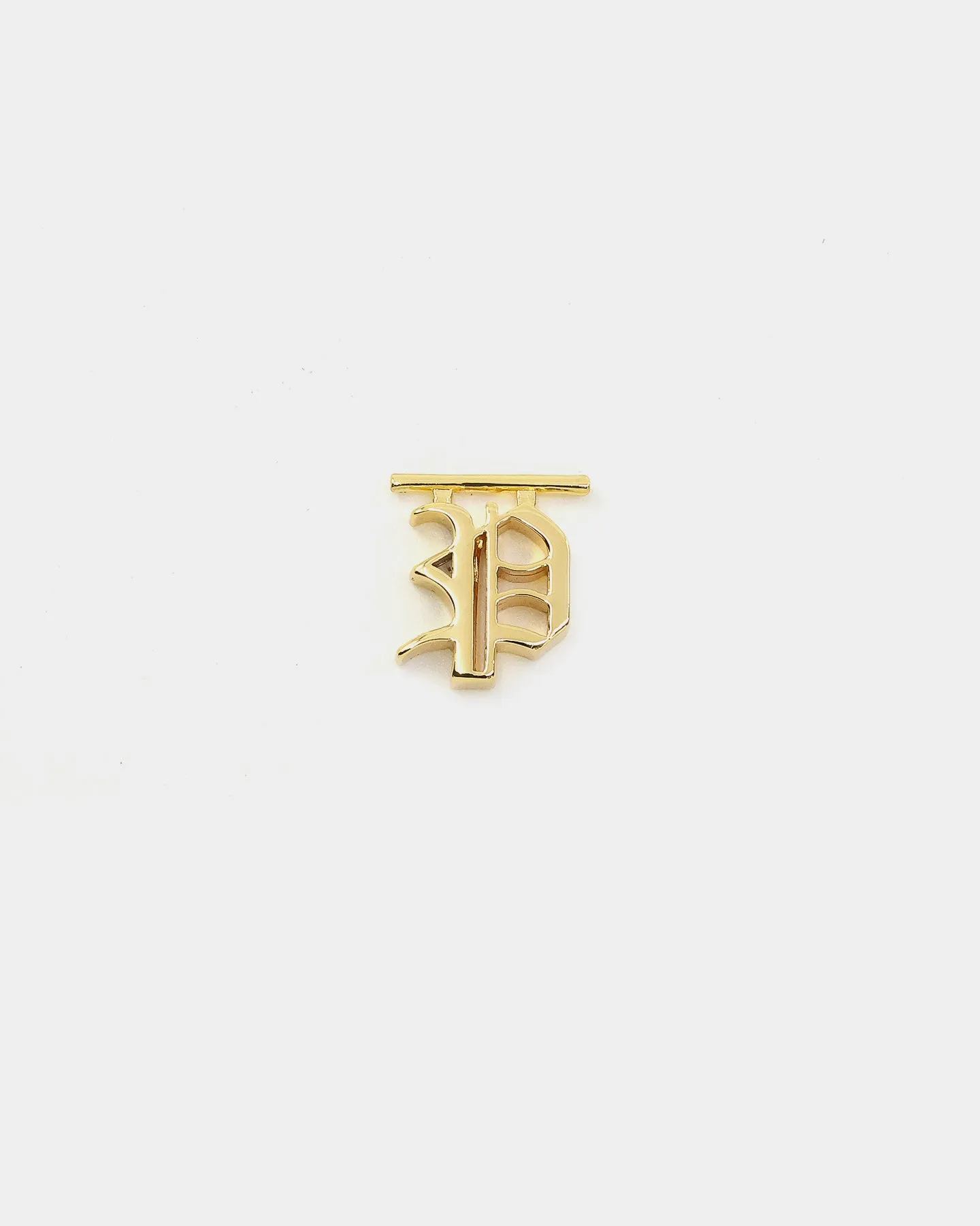 Saint Morta Custom Alpha Letters Gold