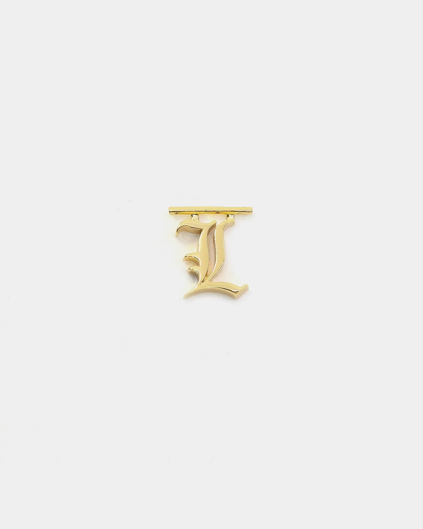 Saint Morta Custom Alpha Letters Gold