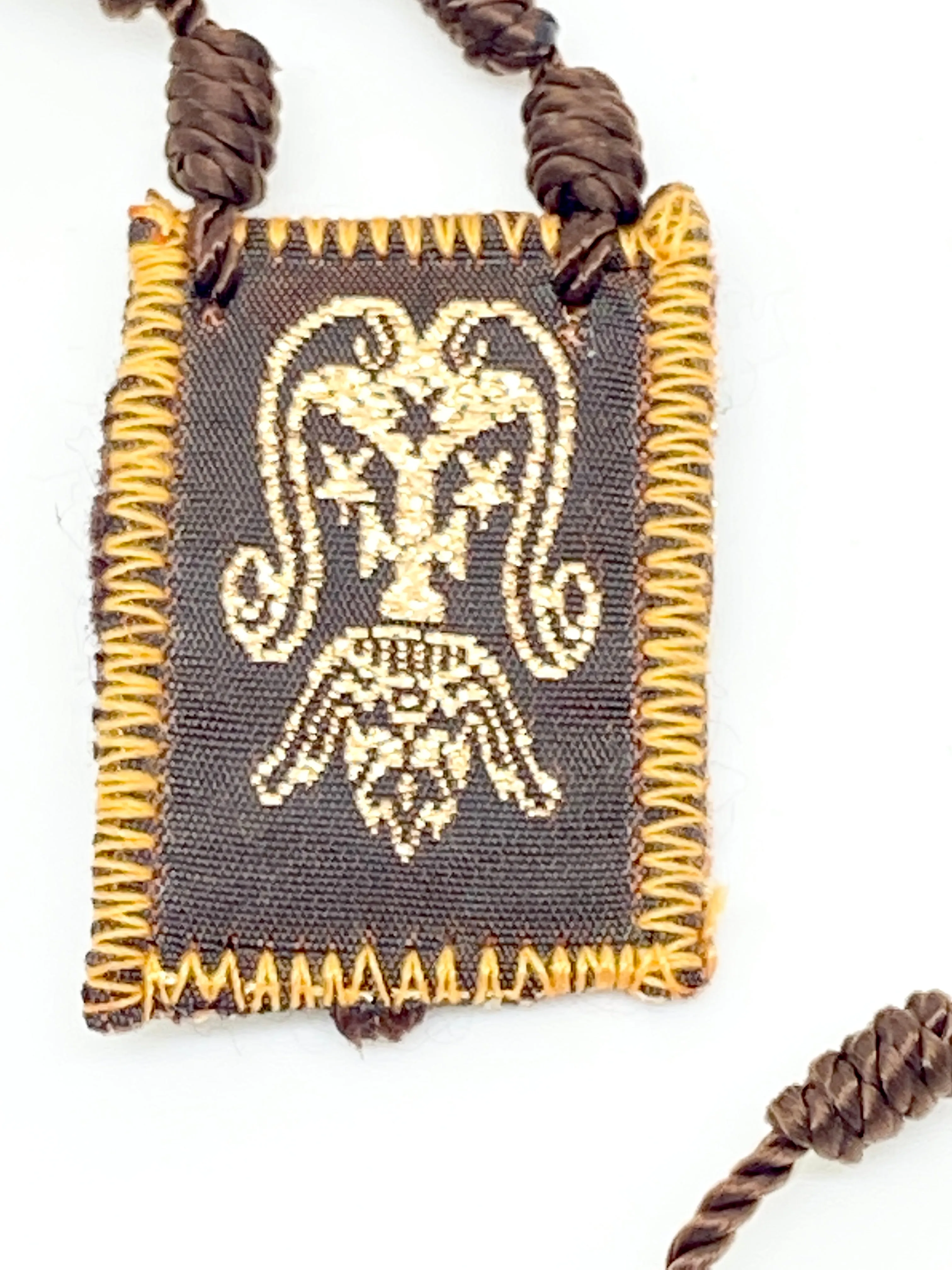 Scapular Rosary Cord Necklace