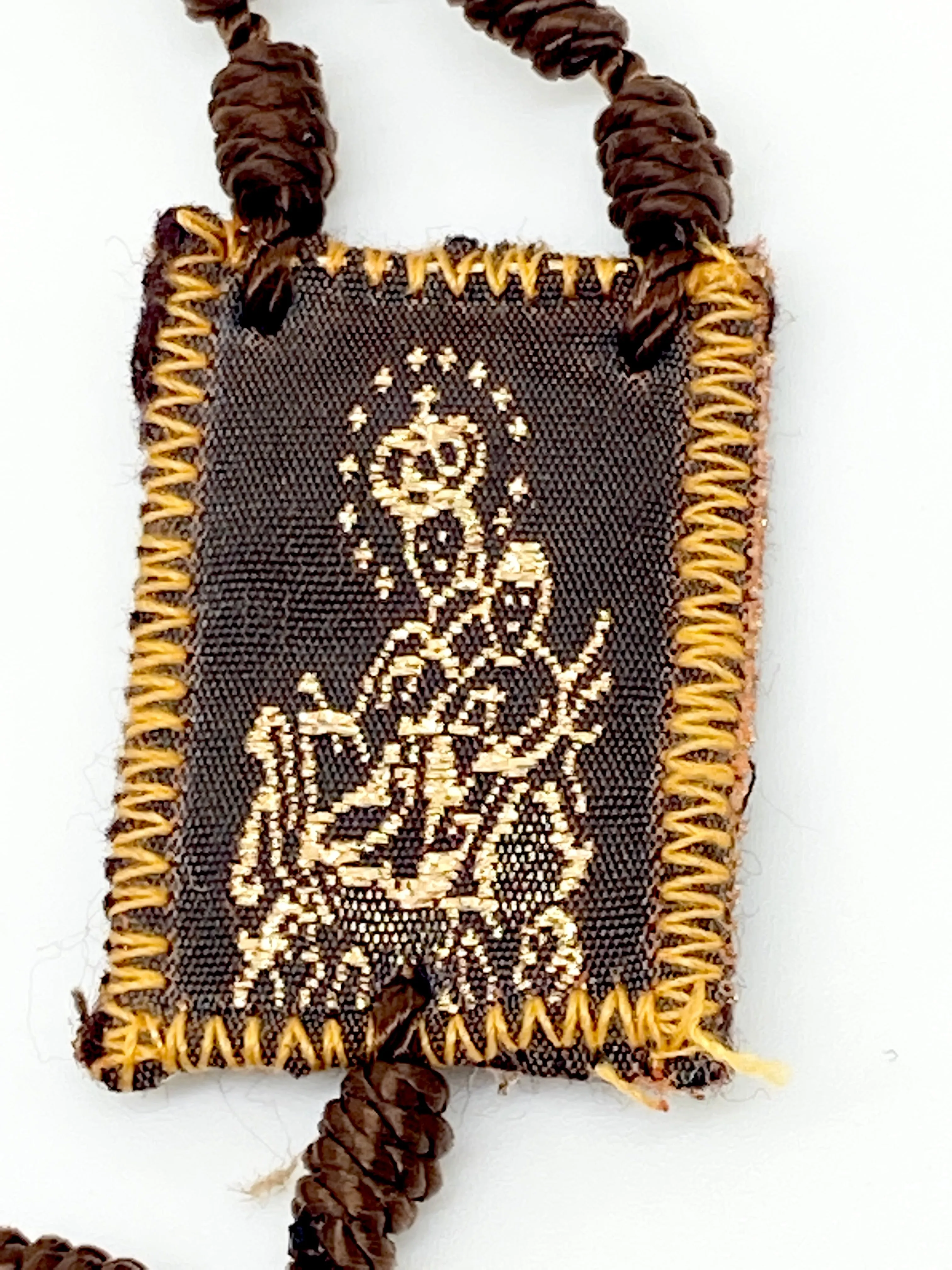 Scapular Rosary Cord Necklace