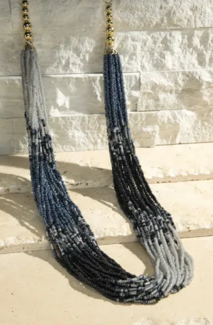 Seed Bead Layered Necklace