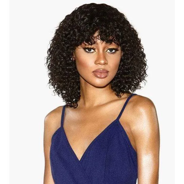 Sensationnel 100% Virgin Human Hair 12A Wet & Wavy Full Wig - BOHEMIAN BOB