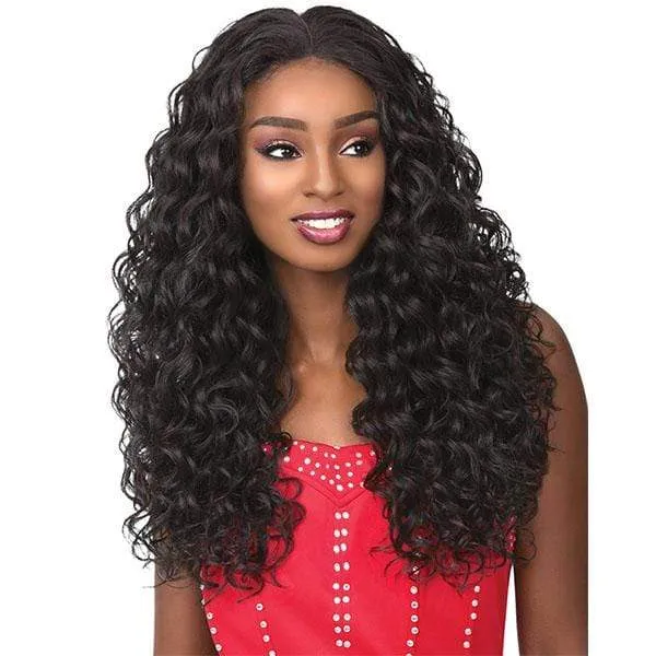 Sensationnel Cloud9 Vixen 4-Way Parting Swiss Lace Frontal Wig - CURLY BODY 22"
