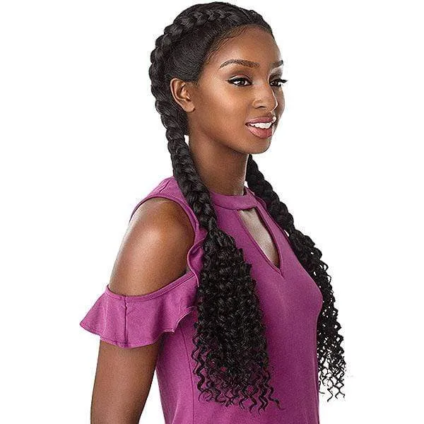 Sensationnel Cloud9 Vixen Synthetic Swiss Lace Wig - BOHEMIAN DUTCH BRAID