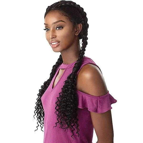 Sensationnel Cloud9 Vixen Synthetic Swiss Lace Wig - BOHEMIAN DUTCH BRAID