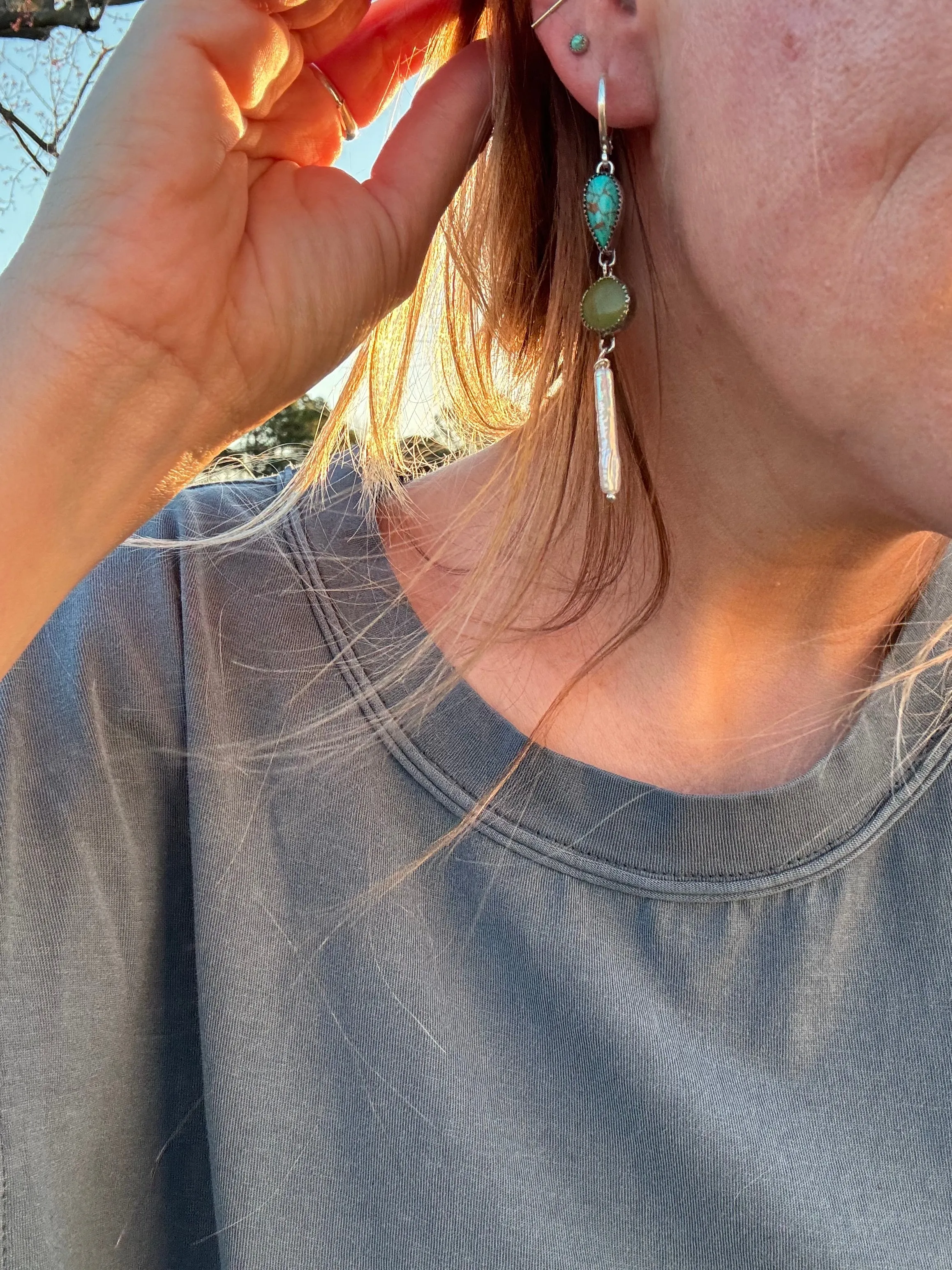 Serpentine Earrings (no. 02)