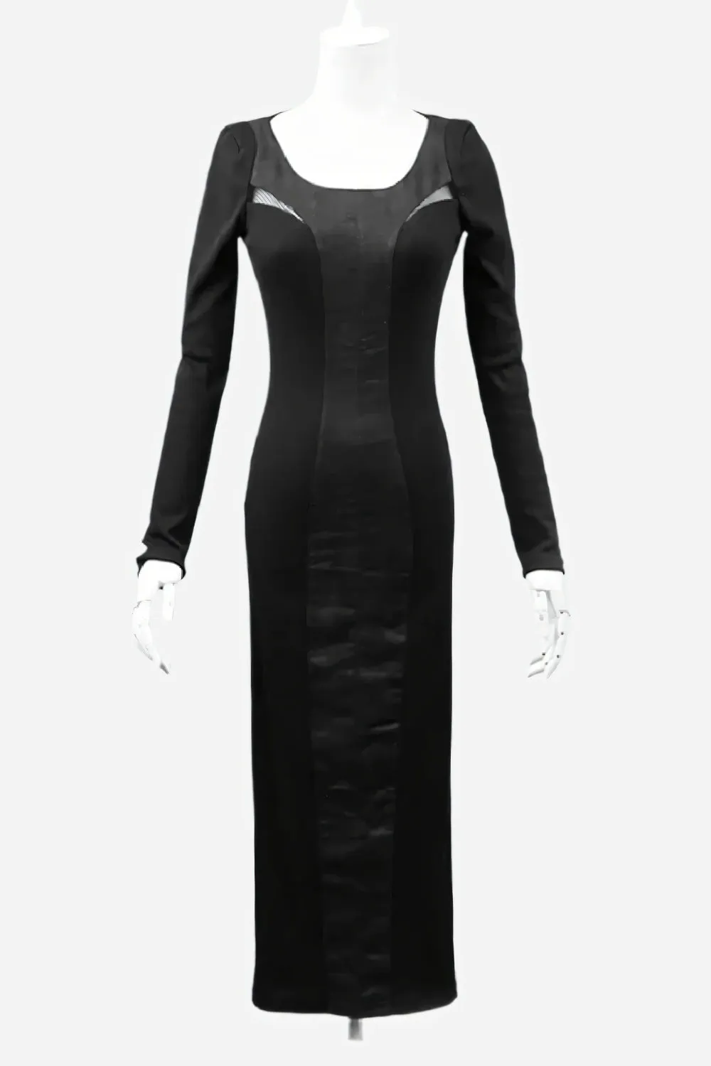 Shadow Siren Mesh Midi Dress