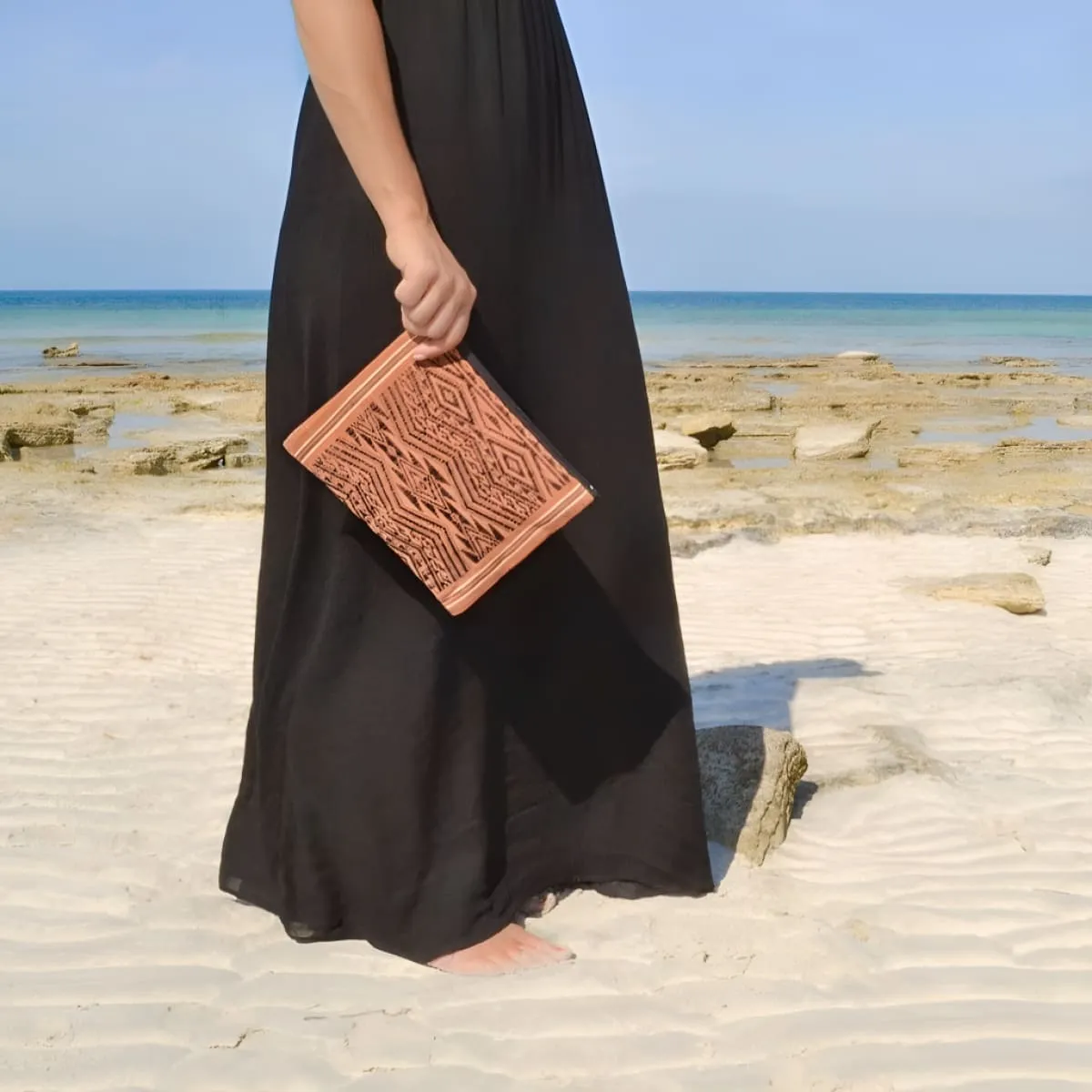 Sierra Tribal Mulberry Clutch