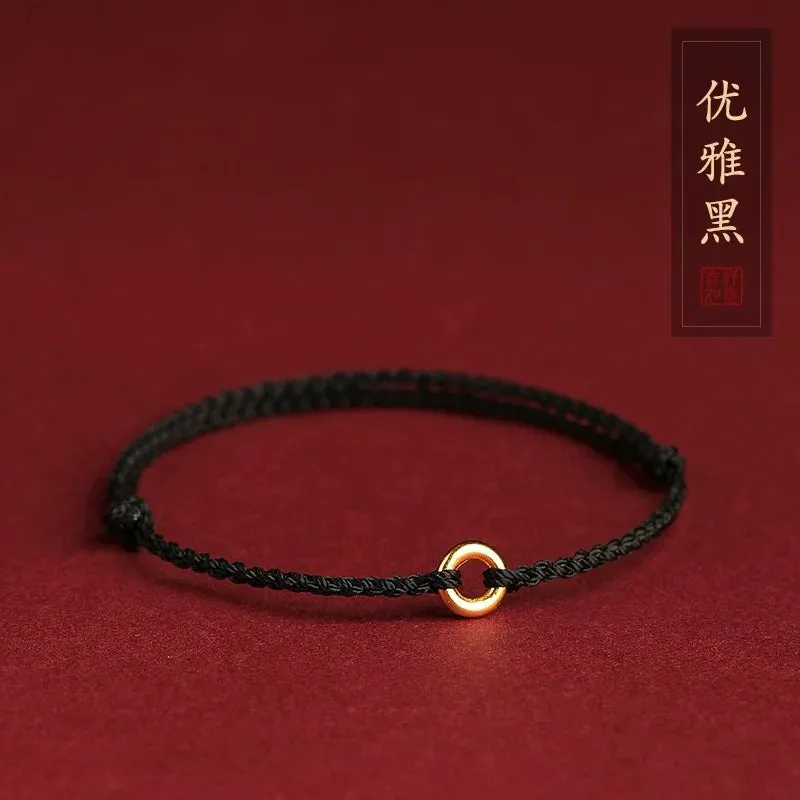 Simple Red Good Luck Bracelet
