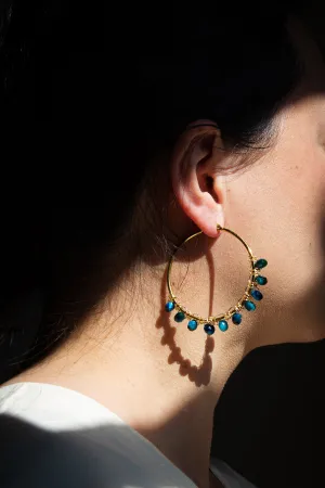 Sirena Hoop Earrings