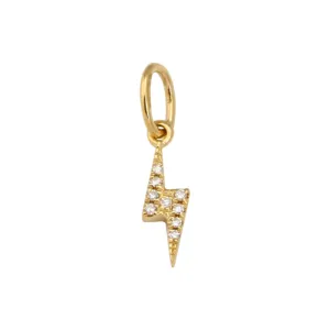 Small Diamond Lightning Bolt