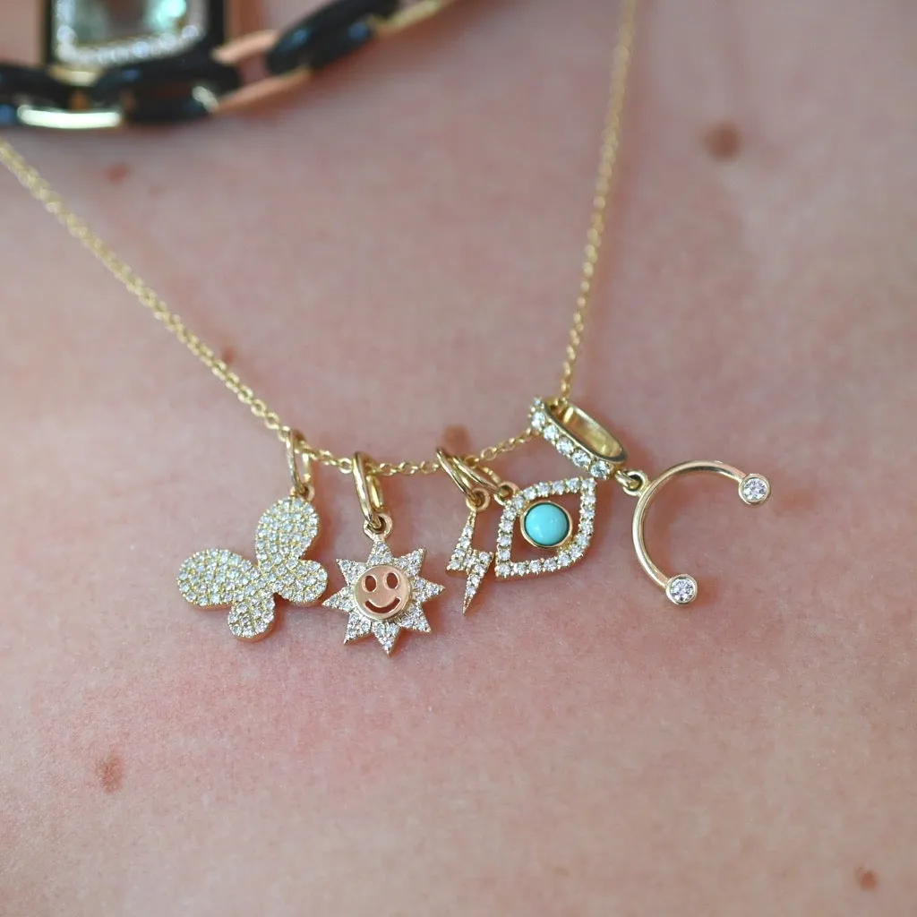 Small Diamond Lightning Bolt