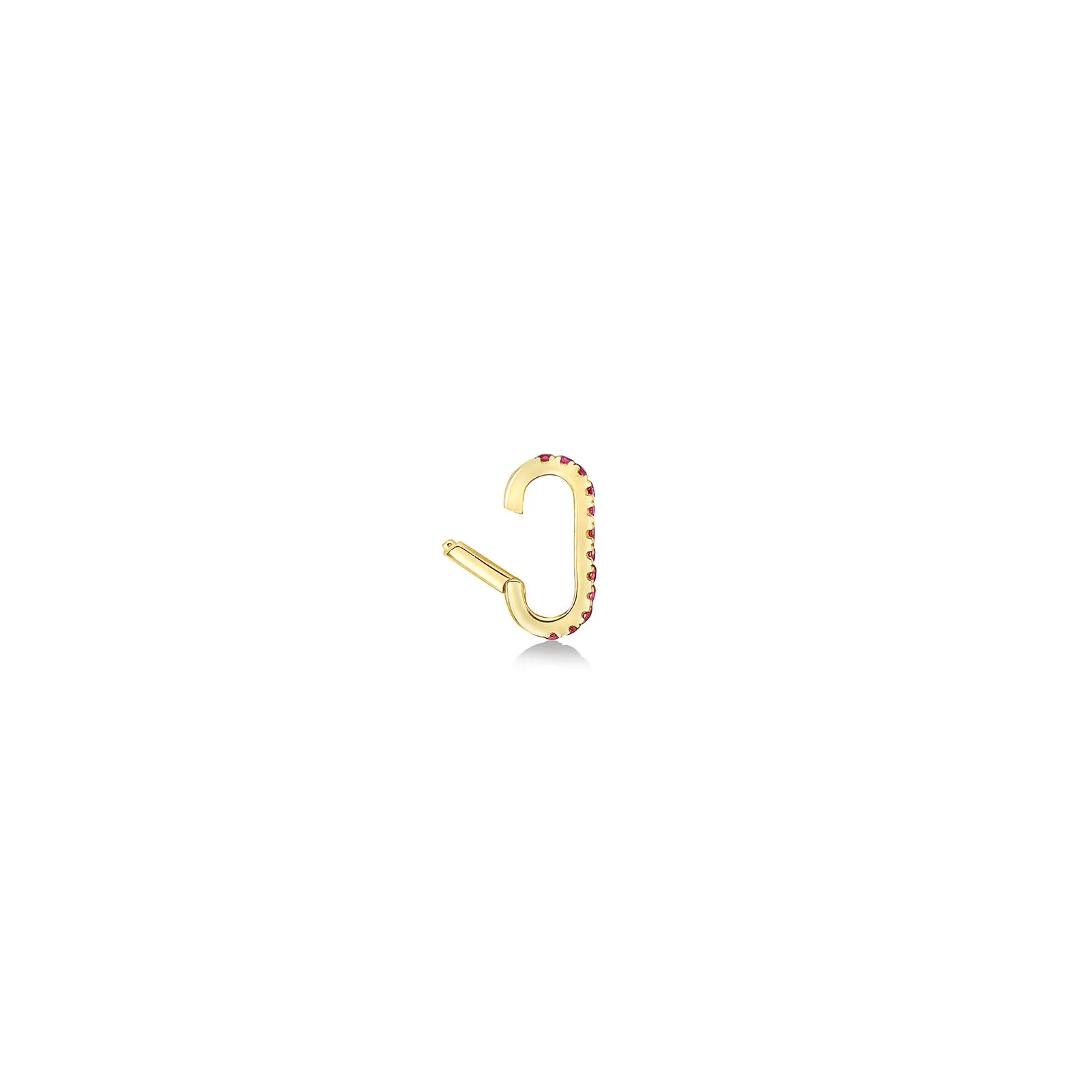 Small Ruby Charm Lock